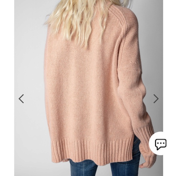 Zadig & Voltaire Malta Sweater - Blush XS - Picture 5 of 7